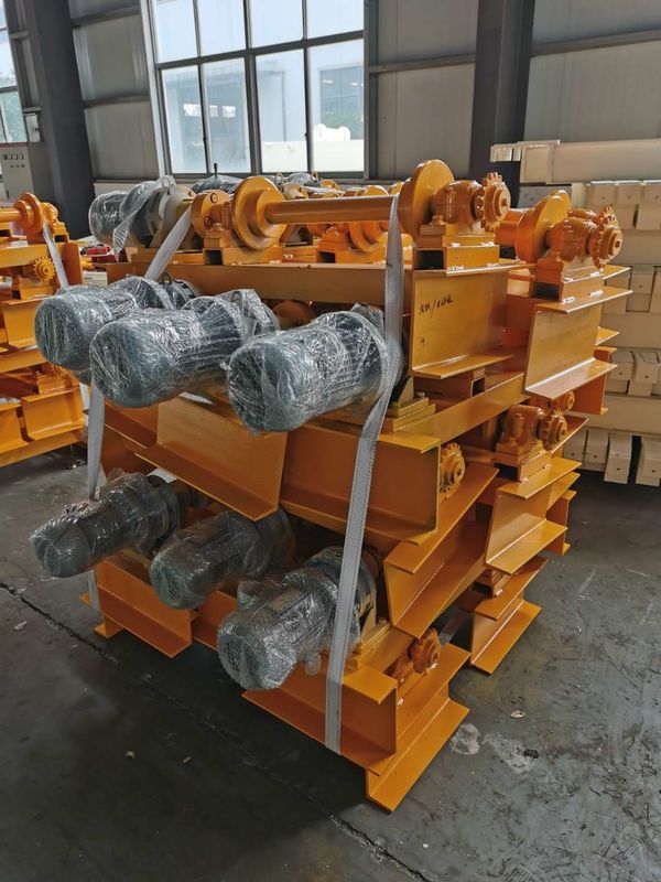 82kg Rolling Guide Semi Automatic Block Making Machine