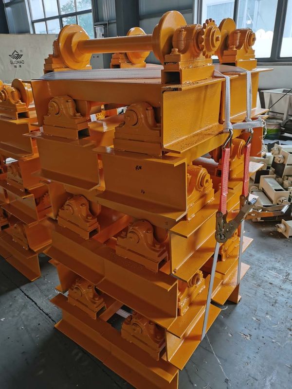 82kg Rolling Guide Semi Automatic Block Making Machine